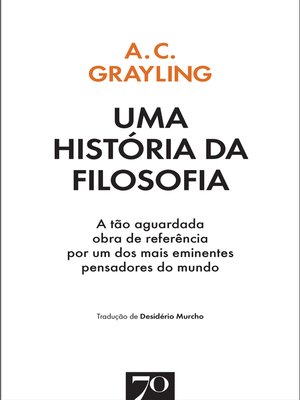 cover image of Uma história da filosofia